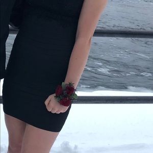 Sherri hill bandage dress Black size 6